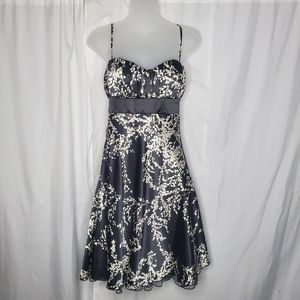 ♤ Speechless Y2K Satin Whimsigoth Babydoll Dress Size 3 NWT